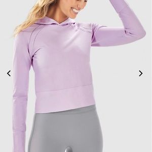 Fabletics Ada Seamless Long Sleeve Hooded Top